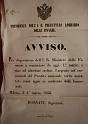 1856-05-01 avviso di accettazione di argento per il Prestito Nazionale